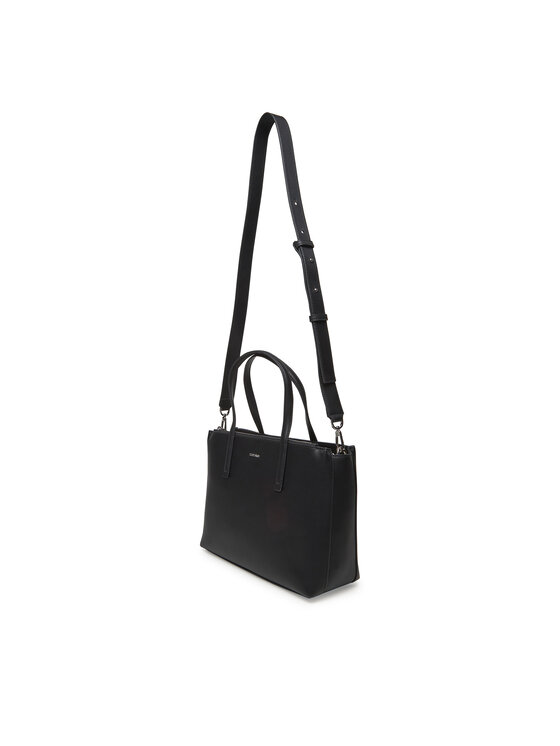 Calvin Klein Torbica Calvin Klein Ck Must Tote Md LV04F3098G Crna