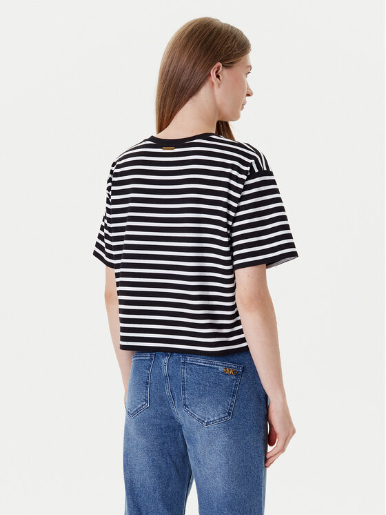 MICHAEL Michael Kors MICHAEL Michael Kors Футболка MT551R9HM7 Чорний Relaxed Fit