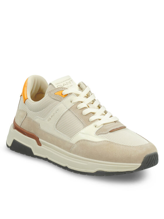 GANT Jeuton - Scarpe Da Ginnastica Uomo In Pelle Nabuk E Mesh, Suola In Gomma, Chiusura Con Lacci, Colletto In Lycra - 5
