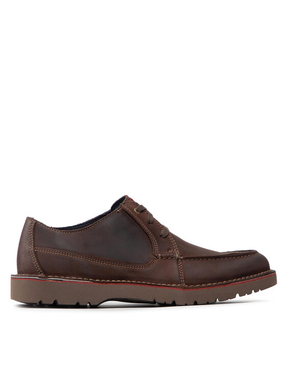 Clarks Обувки Clarks Vargo Vibe 261448227 Кафяв