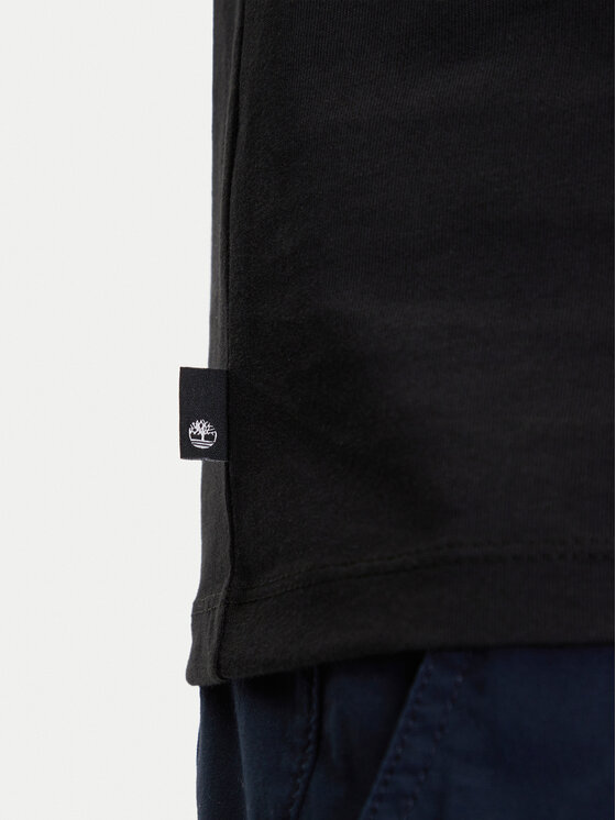 Timberland Timberland Футболка TB0A6DMA Чорний Regular Fit