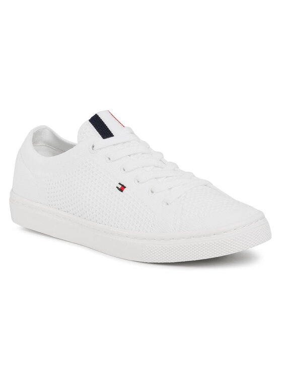 Tommy Hilfiger Tenisky Tommy Hilfiger Lightweght Casual Sneaker FW0FW05007 Biela