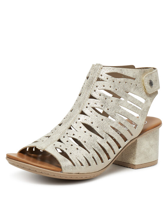 Rieker Sandale Rieker 64676-60 Auriu