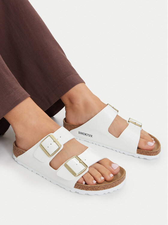Birkenstock Klapki Birkenstock Arizona 1005294 Biały