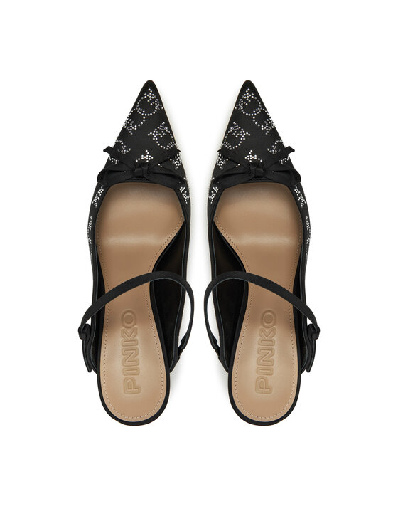 PINKO Шльопанці PINKO Elsa 08 SD0335 T017 Чорний