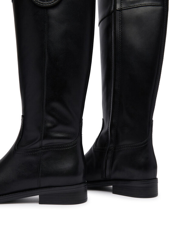 MICHAEL Michael Kors Kozačky MICHAEL Michael Kors Kimme 40F6KMFB5L Černá