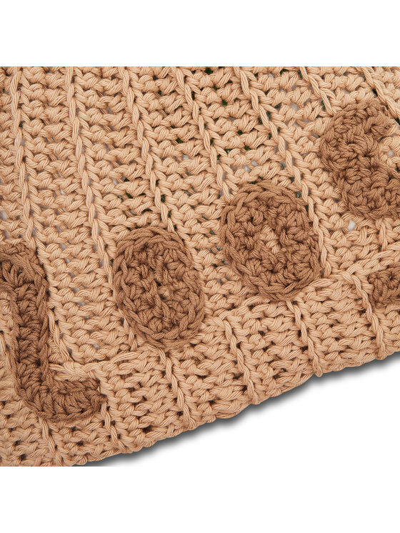 2005 Шапкa 2005 Crocheted Бежевий