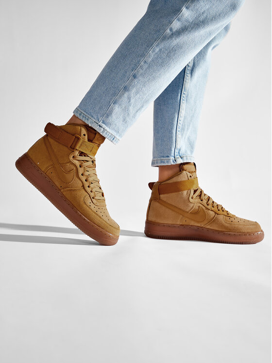 Nike Superge Nike Air Force 1 High Lv 8 3 (GS) CK0262 700 Rumena