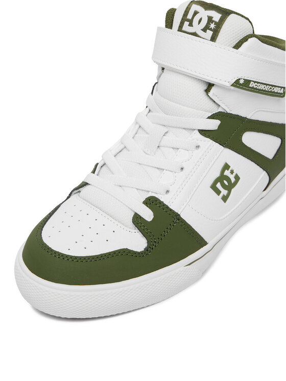 DC Shoes Снікерcи DC Shoes EO-PURE HI TOP EV BOYS DC01795301 Білий