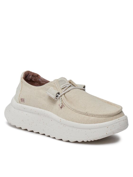 Hey Dude Обувки Hey Dude Wendy Peak Chambray 40255-13R Бежов