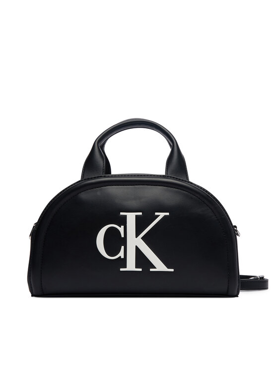 Calvin Klein Kabelka Calvin Klein Bold Ck Dome Crossbody LV04F3895G Čierna