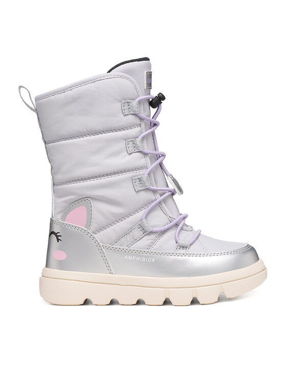 Geox Hótaposó Geox J Willaboom Girl B Abx J66HWA 0FUNF C1239 M Világosszürke