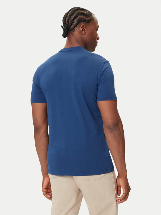 Calvin Klein Jeans Calvin Klein Jeans Marškinėliai Glitched Logo LV04RC858G Mėlyna Regular Fit
