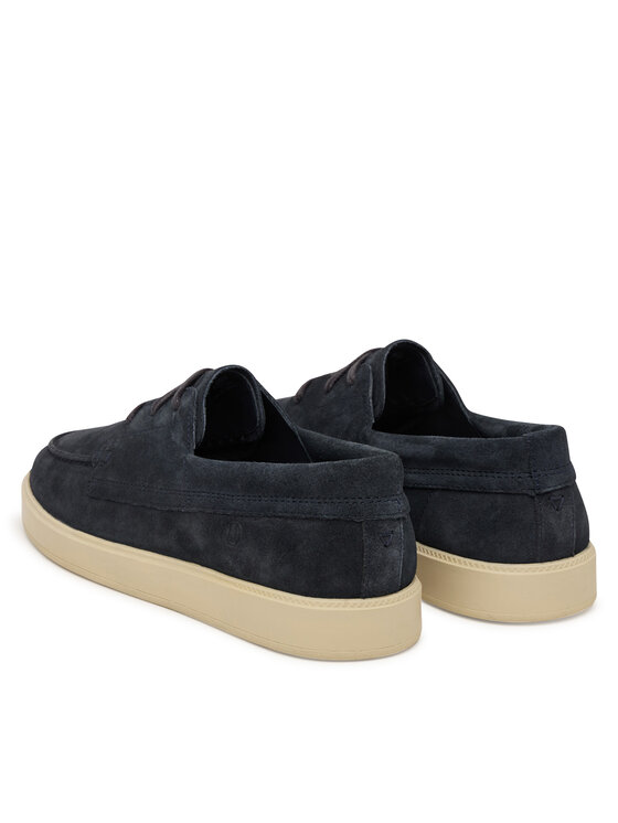 Clarks Туфлі Clarks Lockford Boat 26186188 Cиній