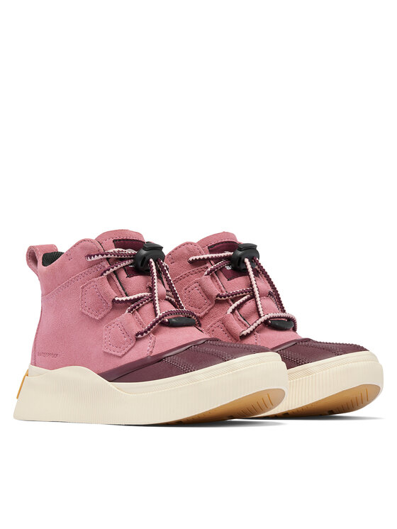 Sorel Šnurovacia obuv Sorel Youth Out N About™ Iv Classic Wp 2088651627 Ružová
