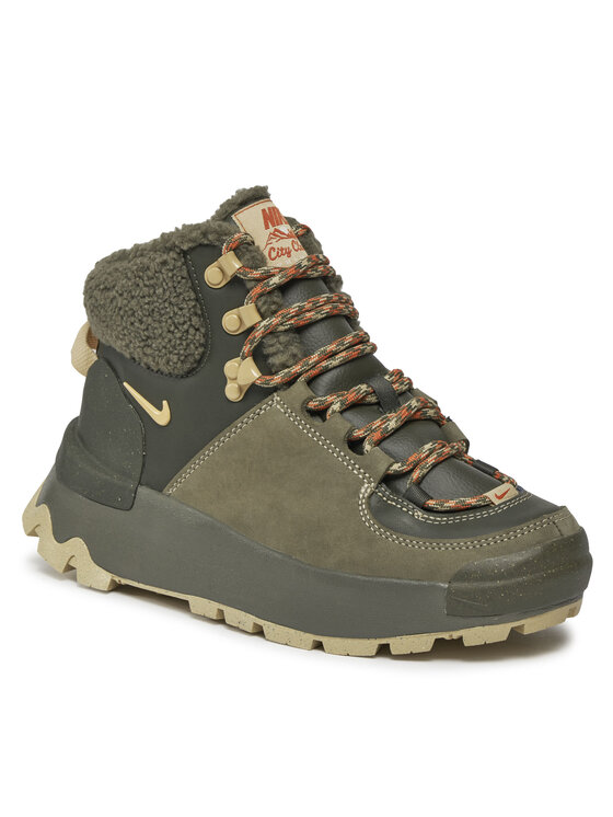 Nike Sneakersy Nike City Classic Boot Prm Wp FD0211 300 Zelená