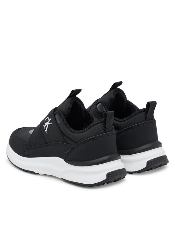 Calvin Klein Sneakersy Calvin Klein Low Cut Sneaker V3X9-83172-1845 S Černá