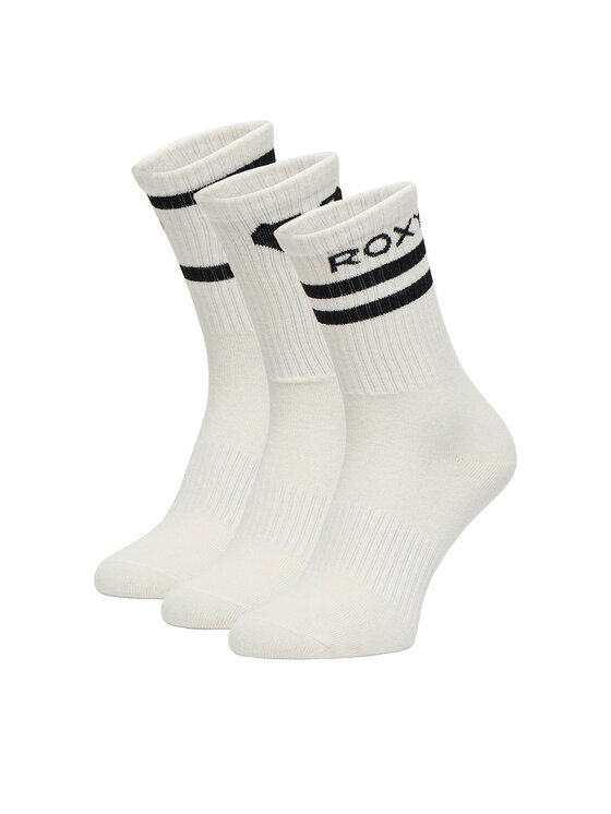 Roxy Ilgos kojinės Roxy CEO_AS_ROXY_11_W_AW26 (3-PACK) Balta