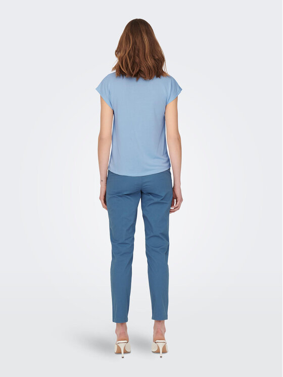 ONLY ONLY Футболка Free 15287041 Блакитний Regular Fit
