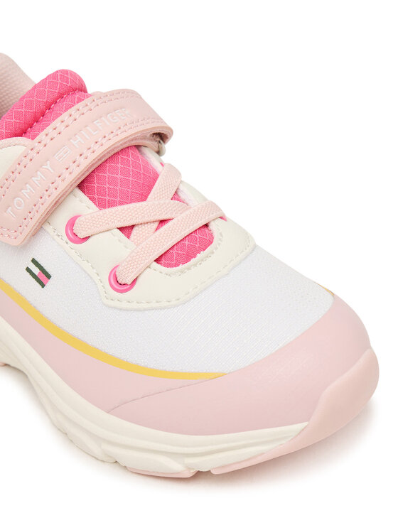 Tommy Hilfiger Sneakers Tommy Hilfiger Low Cut Lace-Up/Velcro Sneaker T1A9-35107-1861 M Colorat