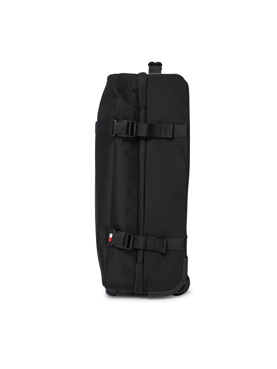 Tommy Hilfiger Valigia da cabina Tommy Hilfiger Th Nylon Travel Soft AM0AM13474 Nero