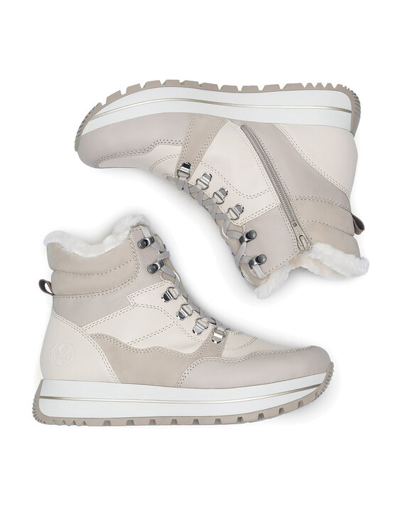 Rieker Sneakersy Rieker N4002-60 Béžová