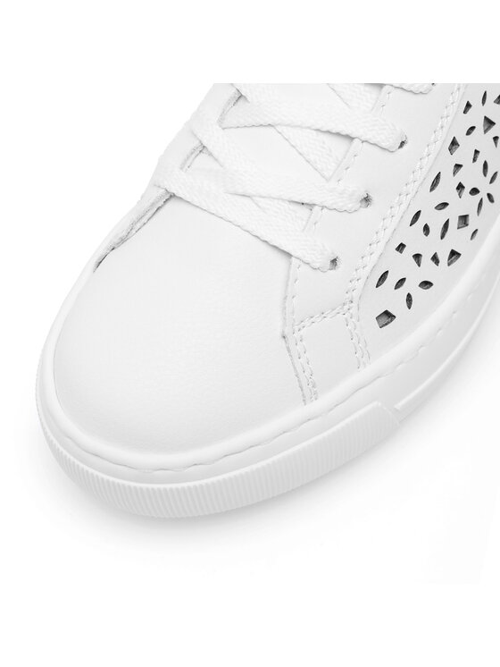 Rieker Sneakersy Rieker L8831-80 Biały