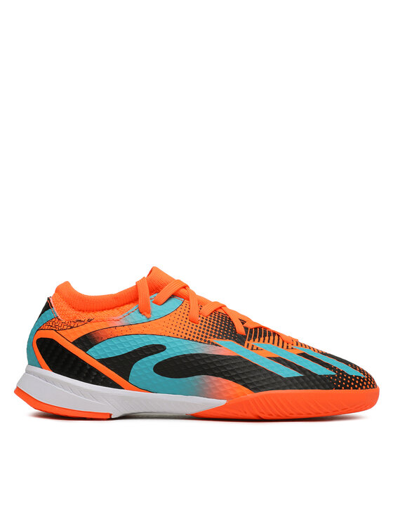 adidas Čevlji za nagomet adidas X Speedportal Messi.3 Indoor Boots GZ5143 Oranžna