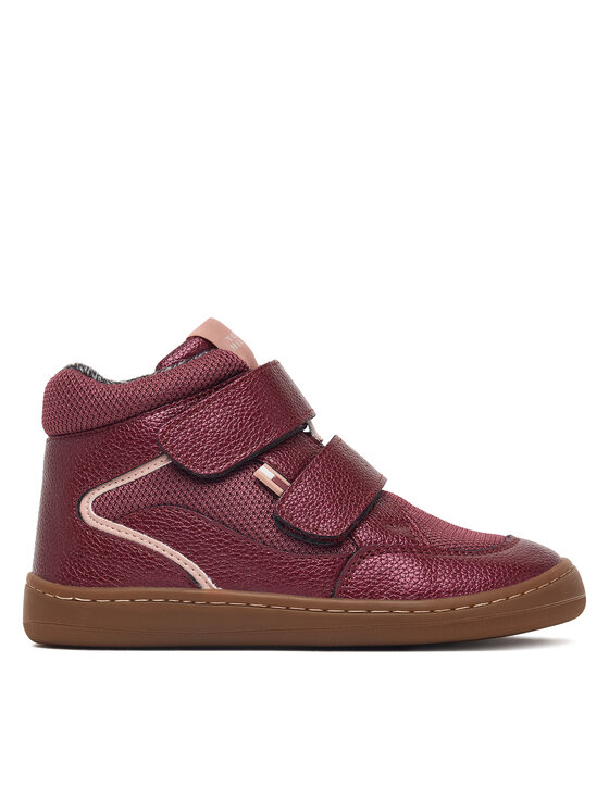Tommy Hilfiger Sneakers Tommy Hilfiger Mid Cut Velcro Sneaker T1AH-35071-0525356 M Vișiniu