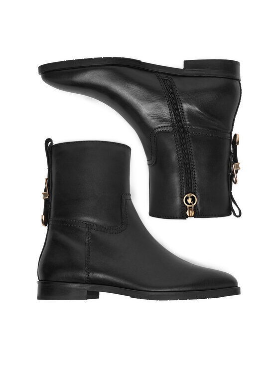 U.S. Polo Assn. Bokacsizma U.S. Polo Assn. EO-MIKOL001W/GL1 Fekete