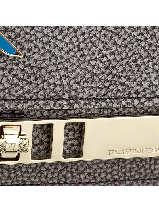 Trussardi Soma Trussardi Diane Grain Pochette Bag 75B091 Pelēks