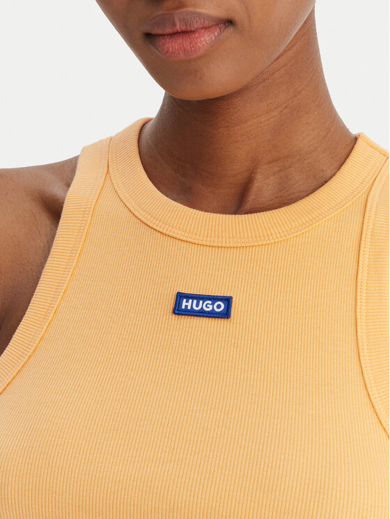 HUGO HUGO Top Baby 50511450 Naranja Slim Fit