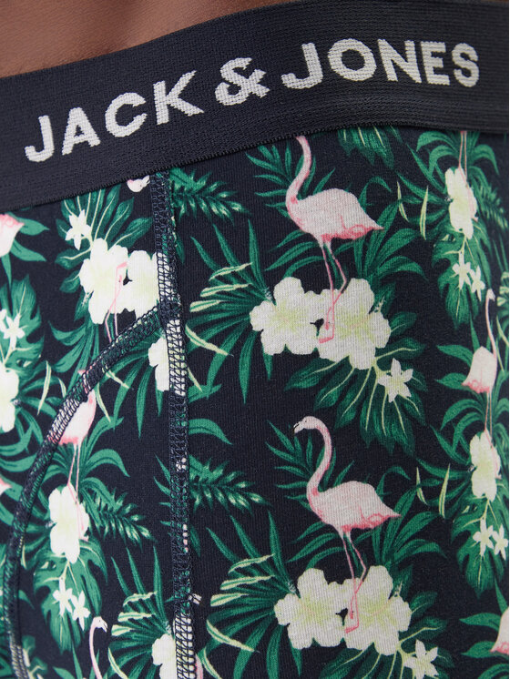 Jack & Jones Jack & Jones Conjunto de calzoncillos boxer Flamingo 12291169 Negro