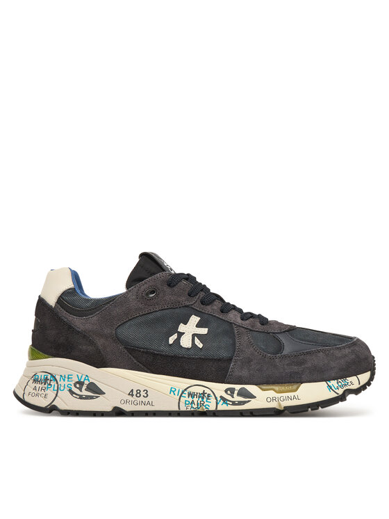 Premiata Sneakersy Premiata MASE VAR 7819 Tmavomodrá