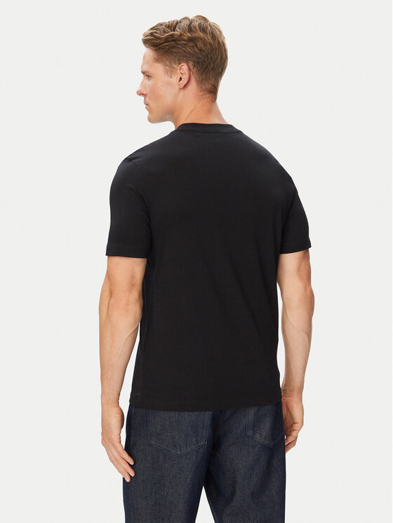 HUGO HUGO Camiseta Daffilo 50568689 Negro Regular Fit