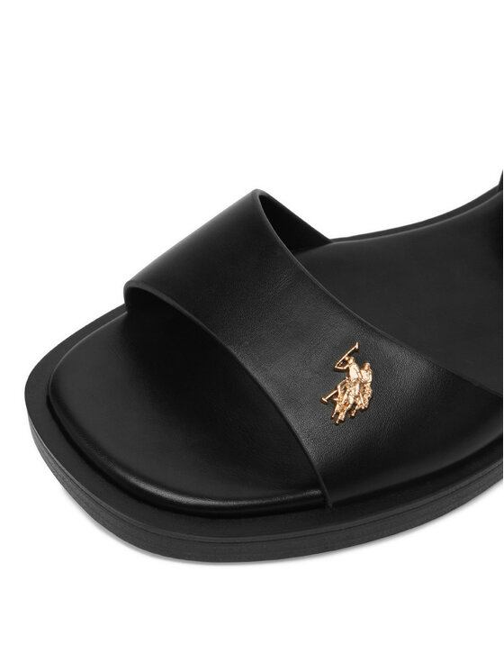 U.S. Polo Assn. Босоніжки U.S. Polo Assn. EO-MARINA001W/6Y1 Чорний