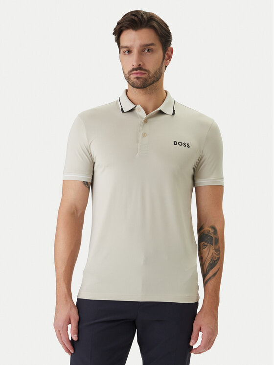 BOSS BOSS Polo Paul Pro 50506203 Beis Slim Fit