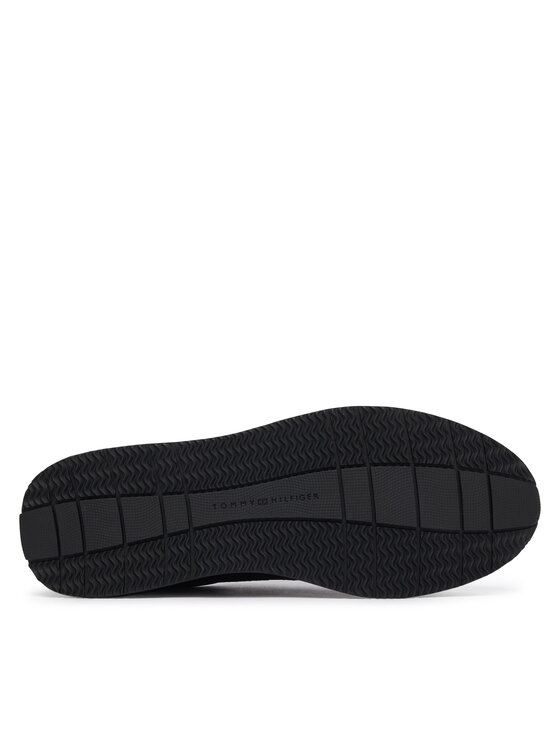 Tommy Hilfiger Sneakers Tommy Hilfiger Elevated Th Mono Mix Runner FM0FM06015 Nero