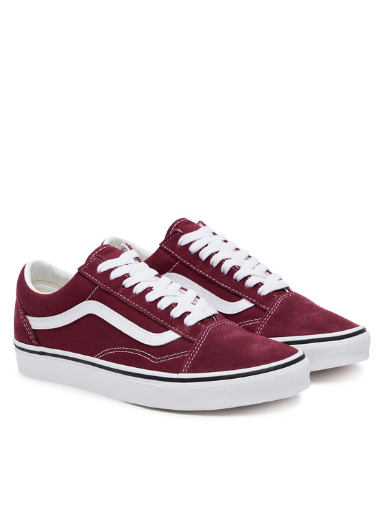 Vans Tenis superge Vans Old Skool VN000CR5ZCF1 Bordo rdeča