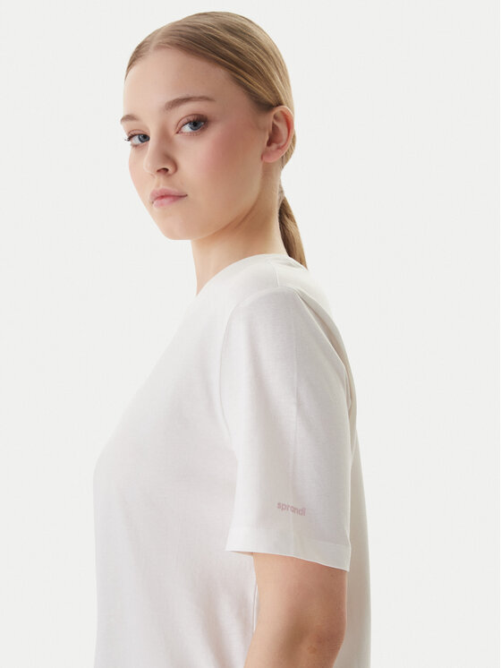 Sprandi Sprandi Camiseta W126-SILTS-1011-01X Blanco Regular Fit
