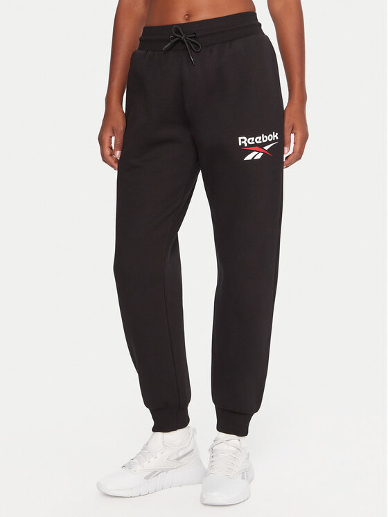 Reebok Reebok Spodnji del trenirke Stacey RK25166CCW Črna Regular Fit