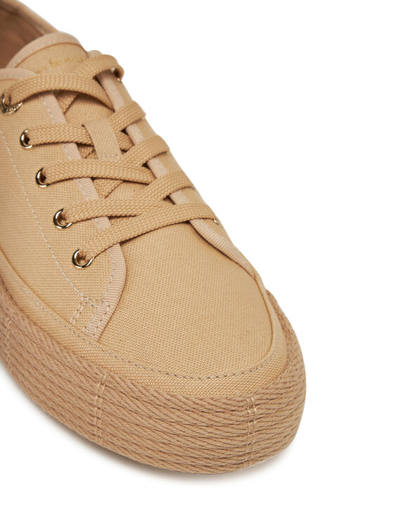 Tommy Hilfiger Еспадрили Tommy Hilfiger Vulc Espadrille Sneaker FW0FW08404 Бежов