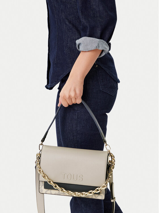 TOUS Kabelka TOUS Audree Kaos Icon 2002287644 Béžová