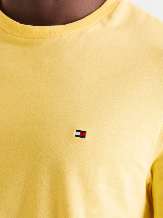Tommy Hilfiger Tommy Hilfiger Camiseta Ess Seasonal MW0MW39995 Amarillo Regular Fit