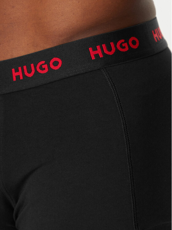 HUGO HUGO Bokserių komplektas Trunk Triplet Pack 50532611 Pilka