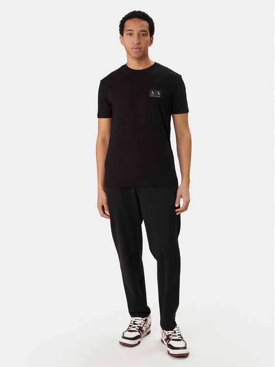 Armani Exchange Armani Exchange Футболка XM002178 AF12308 UC001 Чорний Regular Fit