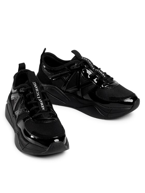 Armani Exchange Sneakersy Armani Exchange XDX039 XV311 00002 Čierna