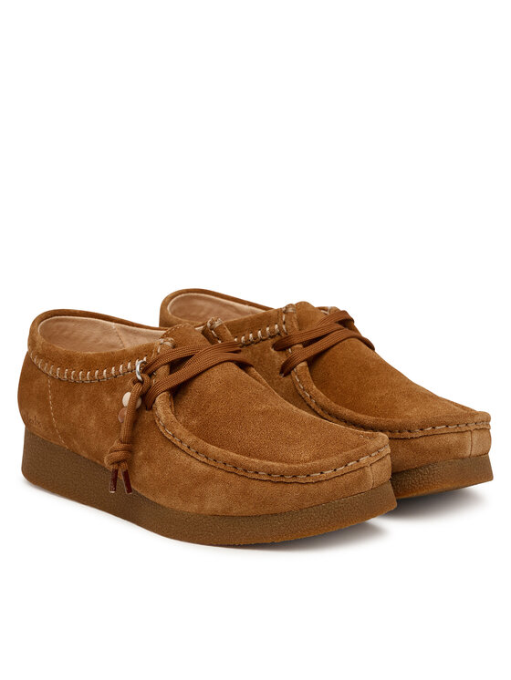 Clarks Туфлі Clarks WallabeeEVOSh 26329300 Коричневий