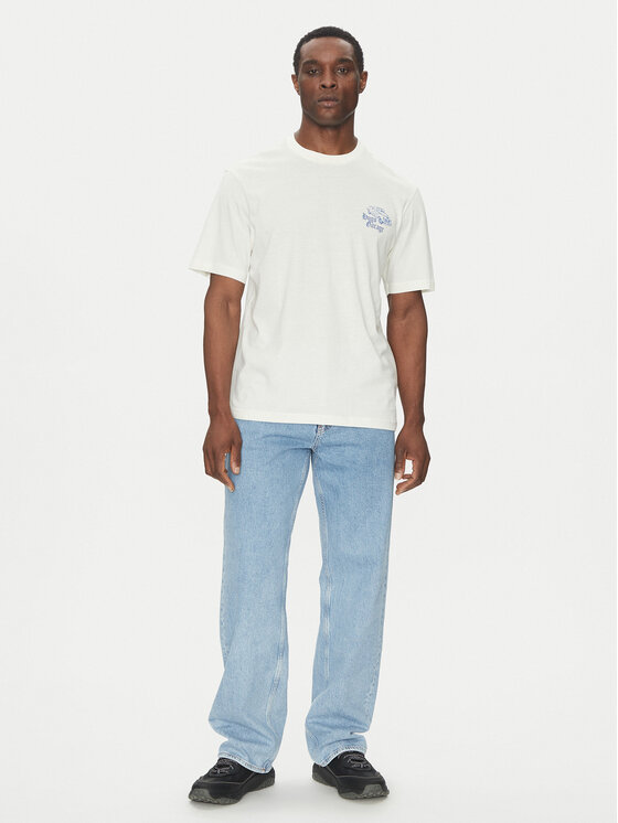 HUGO HUGO Футболка Natopu 50536104 Білий Regular Fit