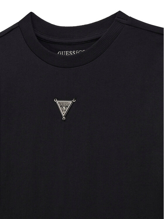 Guess Guess Футболка L5BI16 KCNQ4 Чорний Regular Fit